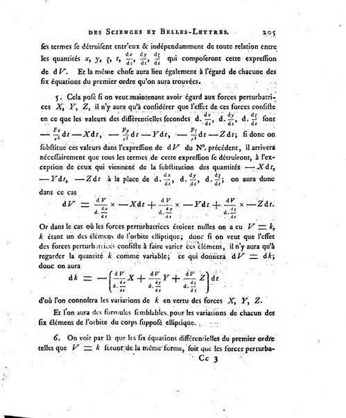 Nouveaux memoires de l'Academie royale des sciences et belles-lettres, avec l'histoire pour la meme annee