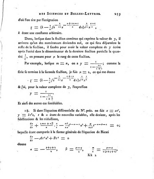 Nouveaux memoires de l'Academie royale des sciences et belles-lettres, avec l'histoire pour la meme annee