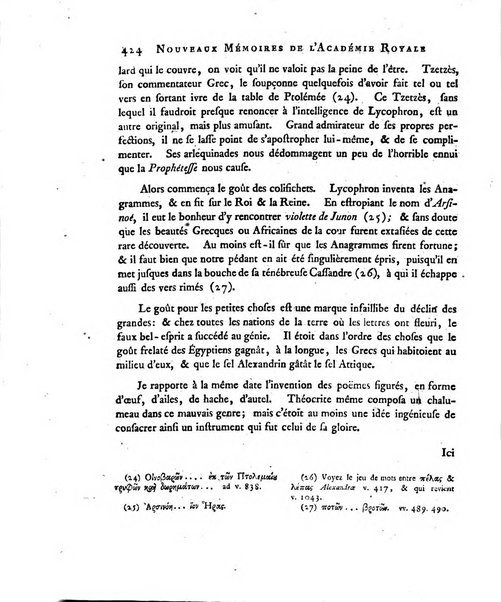 Nouveaux memoires de l'Academie royale des sciences et belles-lettres, avec l'histoire pour la meme annee