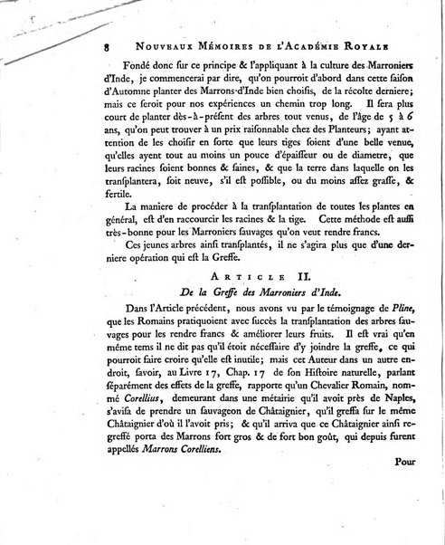 Nouveaux memoires de l'Academie royale des sciences et belles-lettres, avec l'histoire pour la meme annee