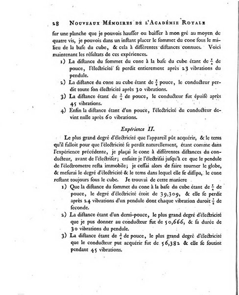 Nouveaux memoires de l'Academie royale des sciences et belles-lettres, avec l'histoire pour la meme annee