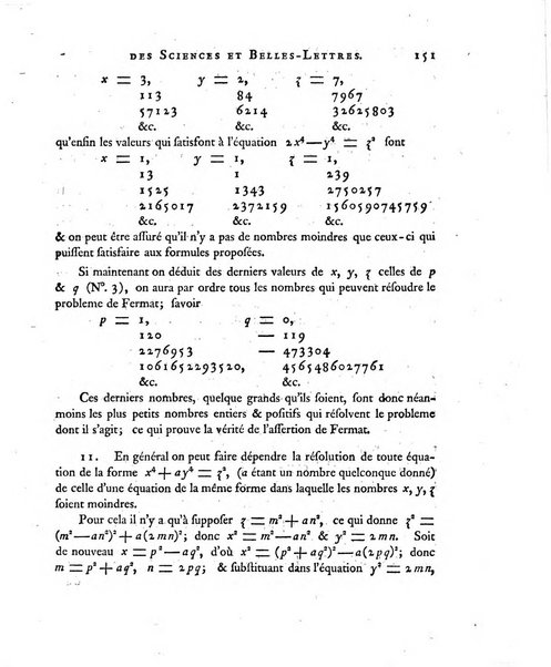 Nouveaux memoires de l'Academie royale des sciences et belles-lettres, avec l'histoire pour la meme annee