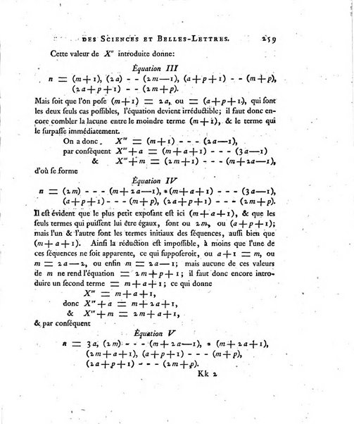 Nouveaux memoires de l'Academie royale des sciences et belles-lettres, avec l'histoire pour la meme annee