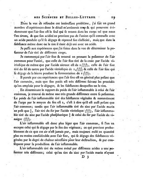 Nouveaux memoires de l'Academie royale des sciences et belles-lettres, avec l'histoire pour la meme annee