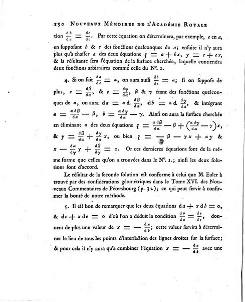 Nouveaux memoires de l'Academie royale des sciences et belles-lettres, avec l'histoire pour la meme annee