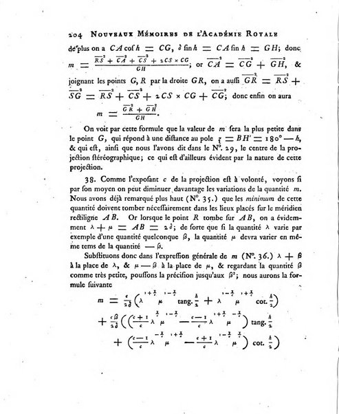 Nouveaux memoires de l'Academie royale des sciences et belles-lettres, avec l'histoire pour la meme annee