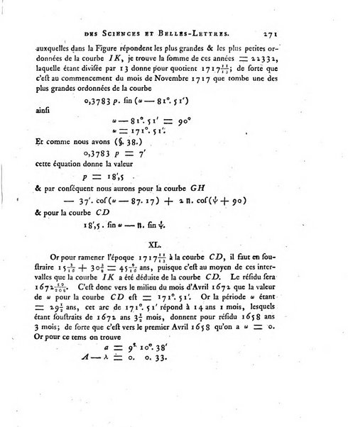 Nouveaux memoires de l'Academie royale des sciences et belles-lettres, avec l'histoire pour la meme annee