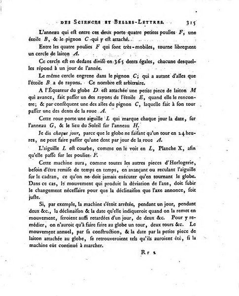 Nouveaux memoires de l'Academie royale des sciences et belles-lettres, avec l'histoire pour la meme annee