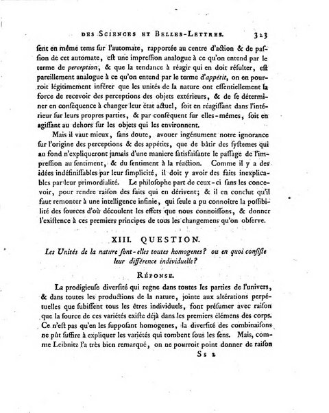 Nouveaux memoires de l'Academie royale des sciences et belles-lettres, avec l'histoire pour la meme annee