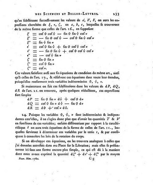 Nouveaux memoires de l'Academie royale des sciences et belles-lettres, avec l'histoire pour la meme annee