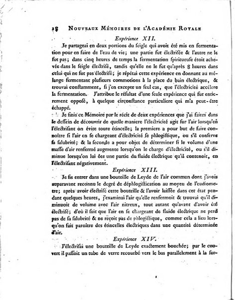 Nouveaux memoires de l'Academie royale des sciences et belles-lettres, avec l'histoire pour la meme annee