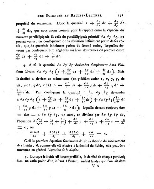 Nouveaux memoires de l'Academie royale des sciences et belles-lettres, avec l'histoire pour la meme annee