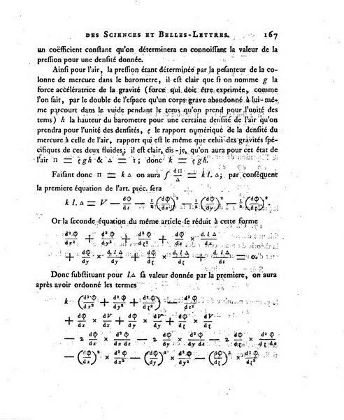 Nouveaux memoires de l'Academie royale des sciences et belles-lettres, avec l'histoire pour la meme annee