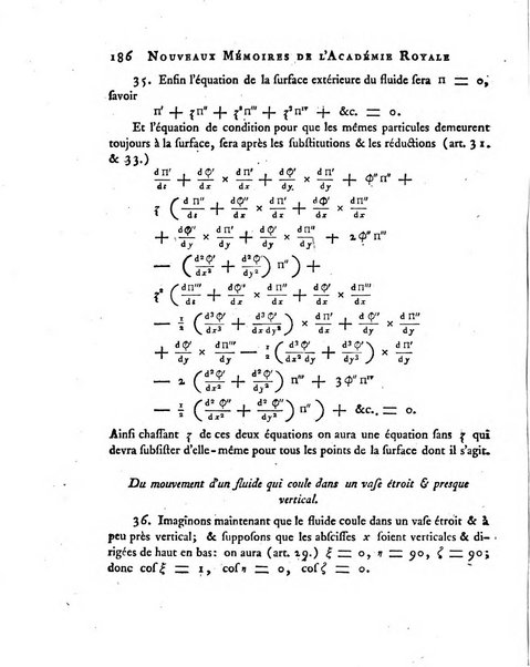 Nouveaux memoires de l'Academie royale des sciences et belles-lettres, avec l'histoire pour la meme annee