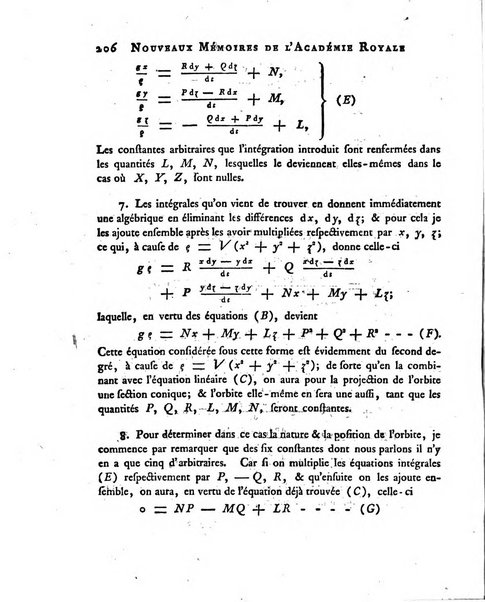 Nouveaux memoires de l'Academie royale des sciences et belles-lettres, avec l'histoire pour la meme annee