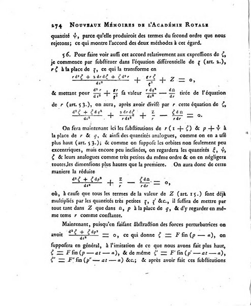 Nouveaux memoires de l'Academie royale des sciences et belles-lettres, avec l'histoire pour la meme annee