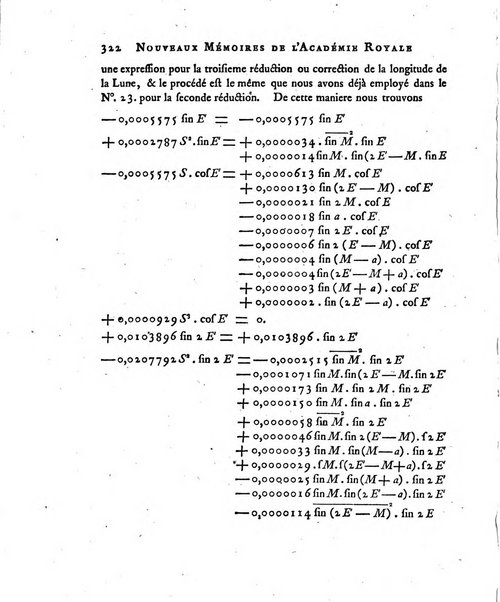 Nouveaux memoires de l'Academie royale des sciences et belles-lettres, avec l'histoire pour la meme annee