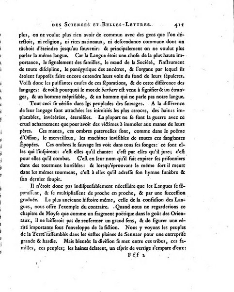 Nouveaux memoires de l'Academie royale des sciences et belles-lettres, avec l'histoire pour la meme annee