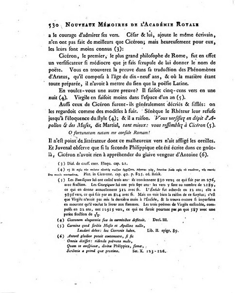 Nouveaux memoires de l'Academie royale des sciences et belles-lettres, avec l'histoire pour la meme annee