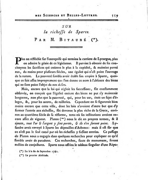 Nouveaux memoires de l'Academie royale des sciences et belles-lettres, avec l'histoire pour la meme annee