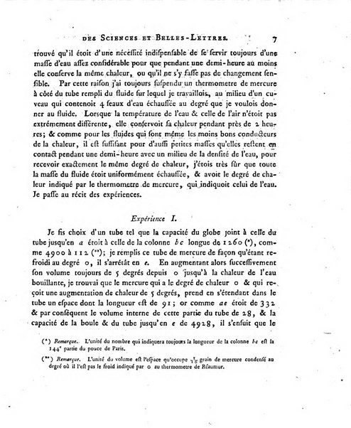 Nouveaux memoires de l'Academie royale des sciences et belles-lettres, avec l'histoire pour la meme annee