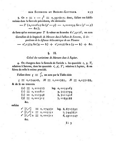 Nouveaux memoires de l'Academie royale des sciences et belles-lettres, avec l'histoire pour la meme annee