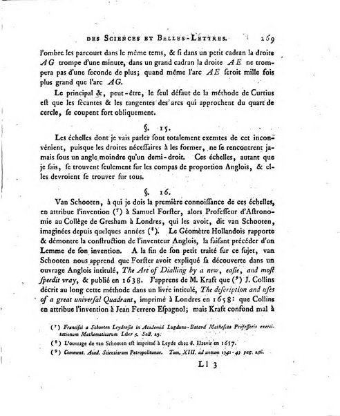 Nouveaux memoires de l'Academie royale des sciences et belles-lettres, avec l'histoire pour la meme annee