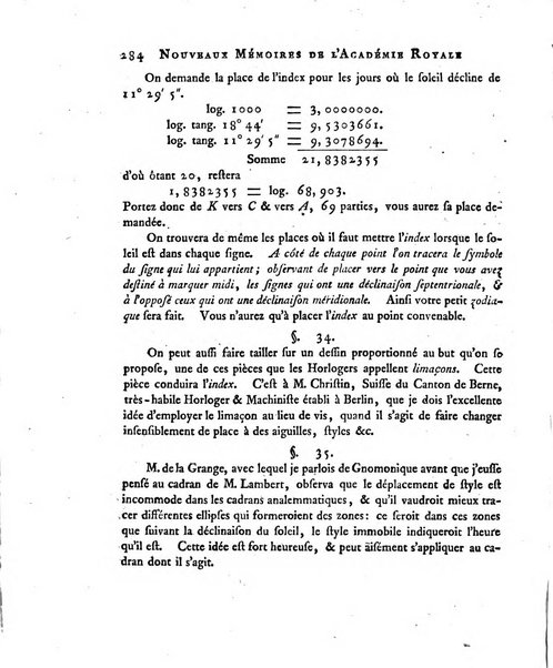 Nouveaux memoires de l'Academie royale des sciences et belles-lettres, avec l'histoire pour la meme annee