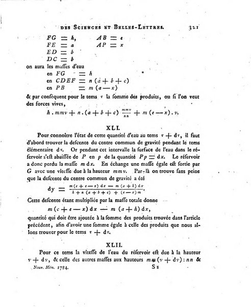 Nouveaux memoires de l'Academie royale des sciences et belles-lettres, avec l'histoire pour la meme annee