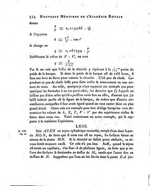 Nouveaux memoires de l'Academie royale des sciences et belles-lettres, avec l'histoire pour la meme annee