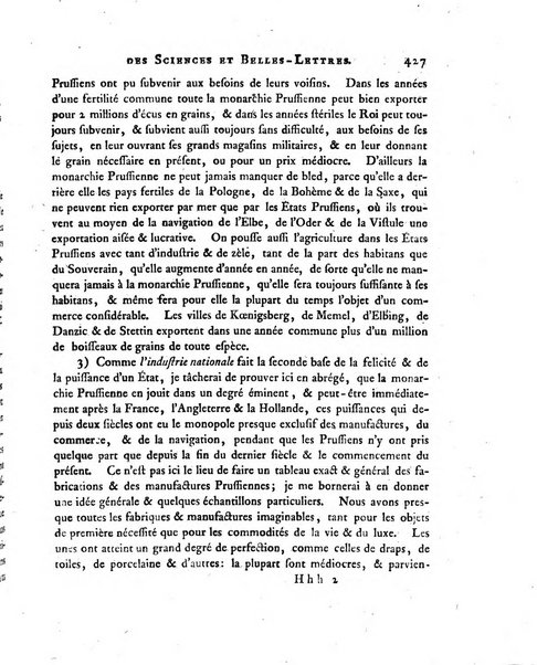 Nouveaux memoires de l'Academie royale des sciences et belles-lettres, avec l'histoire pour la meme annee