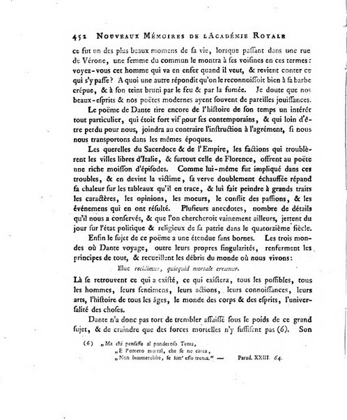 Nouveaux memoires de l'Academie royale des sciences et belles-lettres, avec l'histoire pour la meme annee