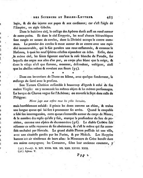 Nouveaux memoires de l'Academie royale des sciences et belles-lettres, avec l'histoire pour la meme annee