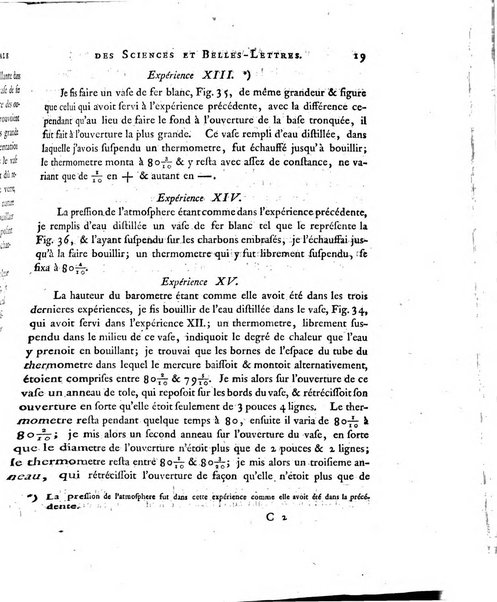 Nouveaux memoires de l'Academie royale des sciences et belles-lettres, avec l'histoire pour la meme annee