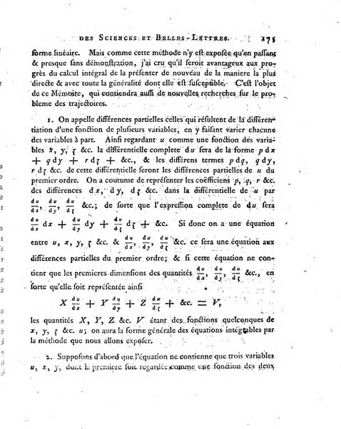 Nouveaux memoires de l'Academie royale des sciences et belles-lettres, avec l'histoire pour la meme annee