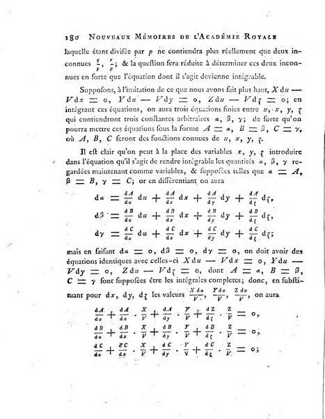 Nouveaux memoires de l'Academie royale des sciences et belles-lettres, avec l'histoire pour la meme annee