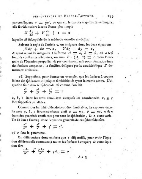 Nouveaux memoires de l'Academie royale des sciences et belles-lettres, avec l'histoire pour la meme annee