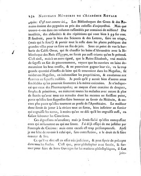 Nouveaux memoires de l'Academie royale des sciences et belles-lettres, avec l'histoire pour la meme annee