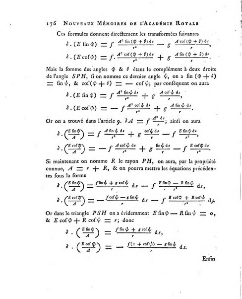 Nouveaux memoires de l'Academie royale des sciences et belles-lettres, avec l'histoire pour la meme annee