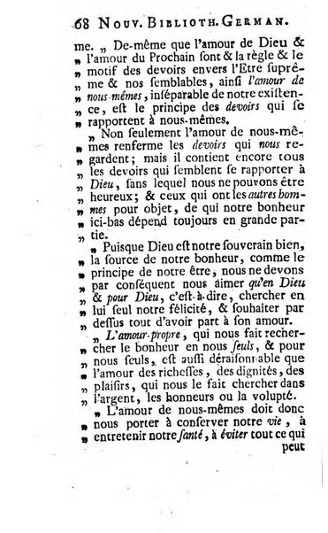 Nouvelle bibliotheque germanique ou histoire litteraire de l'Allemagne, de la Suisse et des pays du nord