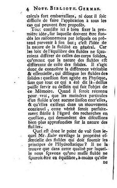 Nouvelle bibliotheque germanique ou histoire litteraire de l'Allemagne, de la Suisse et des pays du nord