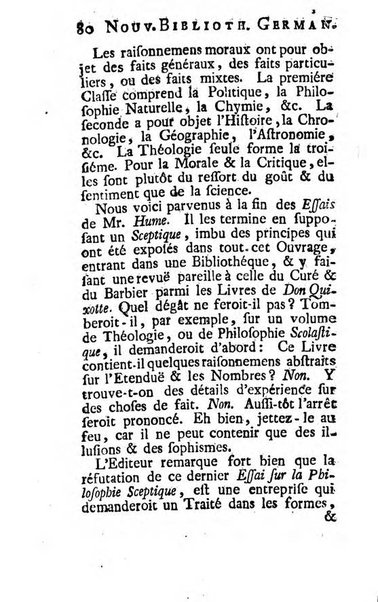 Nouvelle bibliotheque germanique ou histoire litteraire de l'Allemagne, de la Suisse et des pays du nord