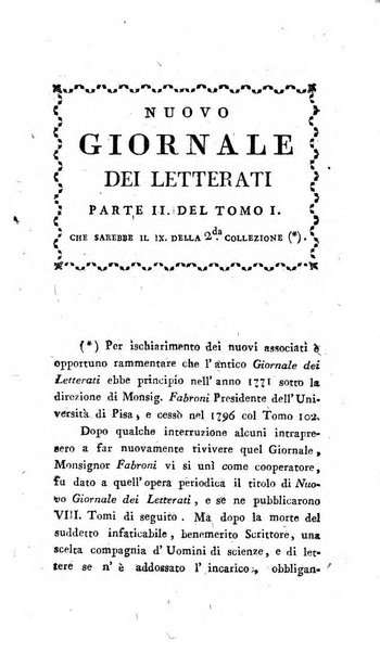 Nuovo giornale dei letterati