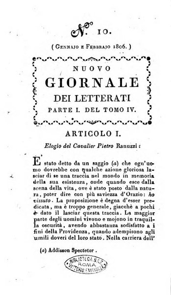 Nuovo giornale dei letterati