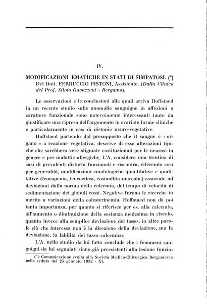 L'Ospedale di Bergamo atti della Società medico chirurgica bergamasca