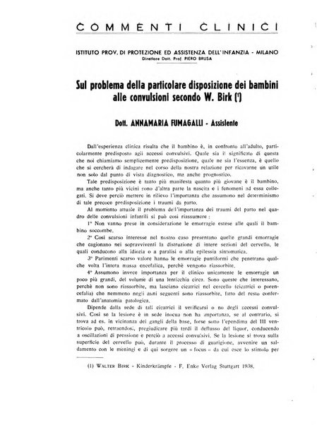 Policlinico infantile rivista mensile di medicina e chirurgia dei bambini