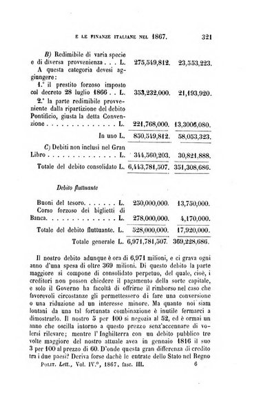 Il politecnico. Parte tecnica