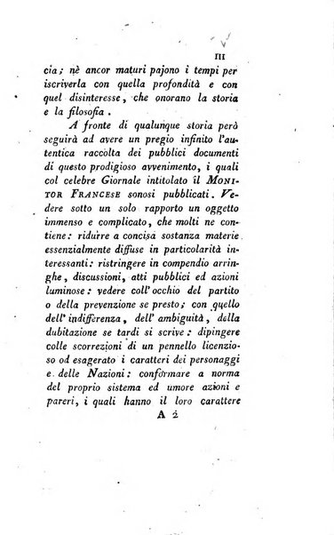 Il monitore universale di Parigi, ossia storia autentica della rivoluzione francese dal 1787 fino all'anno 10. Rep