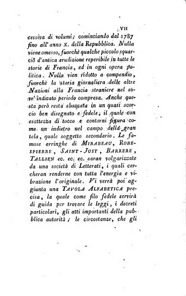 Il monitore universale di Parigi, ossia storia autentica della rivoluzione francese dal 1787 fino all'anno 10. Rep