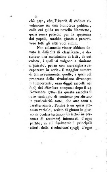 Il monitore universale di Parigi, ossia storia autentica della rivoluzione francese dal 1787 fino all'anno 10. Rep